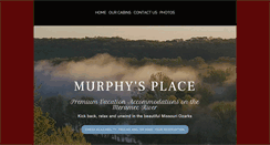 Desktop Screenshot of murphyscabins.com