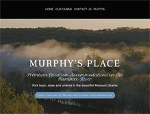 Tablet Screenshot of murphyscabins.com